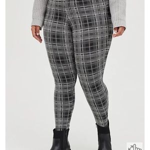 Torrid Plaid Leggings
